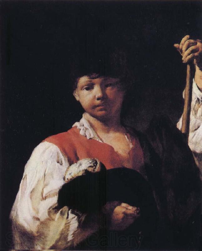 PIAZZETTA, Giovanni Battista Beggar Boy Germany oil painting art